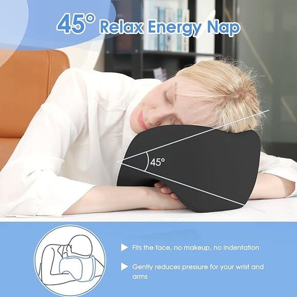 JiaaoTravel Neck Pillow Eye Masks& Ear Plug Memory Foam U Shaped Travel Airplane - Picture 6 of 7